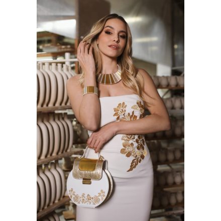 Lady HA Bag Hollóházi – Petra fehér
