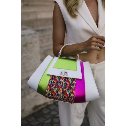 HA Pre Rainbow Bag – Lime rainbow / LIMITED /