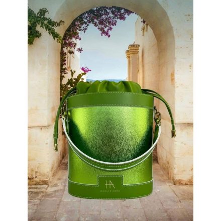 HA Pre Bucket Bag – Metál lime