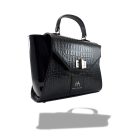 HA Pre Paris Bag - Crocco Glossy Black /LIMITED/
