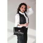 HA Pre Paris Bag - Crocco Glossy Black /LIMITED/