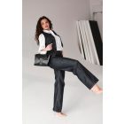 HA Pre Paris Bag - Crocco Glossy Black /LIMITED/