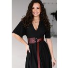 HA Csomós öv - Crocco Dark Red