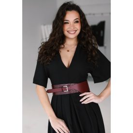 HA Széles öv - Crocco dark red