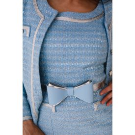 HA Bow Belt - Pasztellkék /LIMITED/