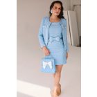 HA Bow Belt - Pasztellkék /LIMITED/