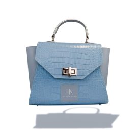HA Pre Paris Bag - Crocco Baby Blue /LIMITED/
