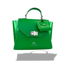 HA Pre Paris Bag - Élénk zöld + Charm /LIMITED/