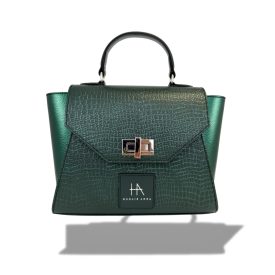 HA Pre Paris Bag - Crocco Metalic Green /LIMITED/