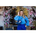 HA Lady Belt Bag - Kék ezüst