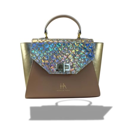 HA Pre Paris Bag - Bézs holo /LIMITED/