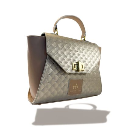 HA Pre Paris Bag - Pezsgő fonott /LIMITED/