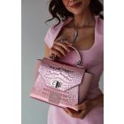 HA Pre Paris Bag - Crocco Light Pink Metalic /LIMITED/