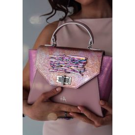 HA x MJ Glass Paris Bag - Púder - SPECIAL EDITION