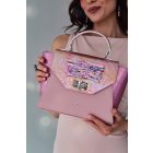 HA x MJ Glass Paris Bag - Púder - SPECIAL EDITION