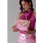HA x MJ Glass Paris Bag - Púder roségold - SPECIAL EDITION