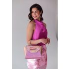 HA x MJ Glass Paris Bag - Púder roségold - SPECIAL EDITION