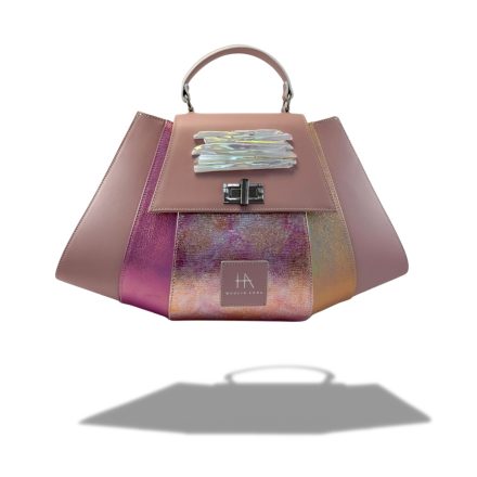 HA x MJ Glass Rainbow Bag  - Púder roségold - SPECIAL EDITION