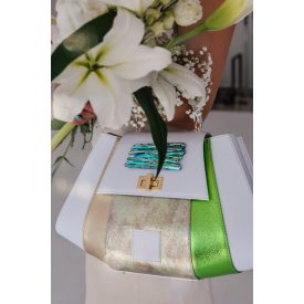 HA x MJ Glass Rainbow Bag - Pezsgő lime - SPECIAL EDITION