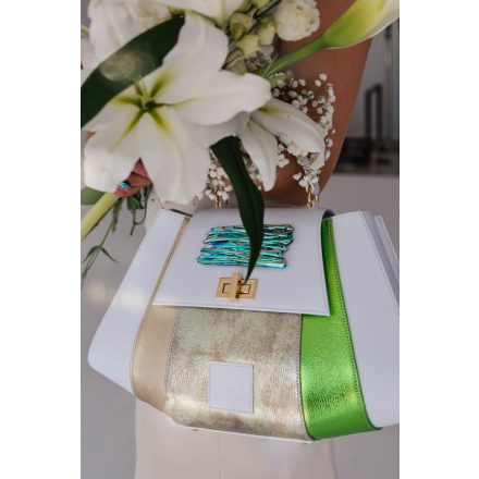 HA x MJ Glass Rainbow Bag - Pezsgő lime - SPECIAL EDITION