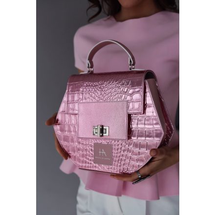 HA Pre Tee Bag - Crocco Light Pink Metalic /LIMITED/