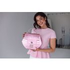 HA Pre Tee Bag - Crocco Light Pink Metalic /LIMITED/
