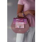 HA x MJ Glass Tee Bag - Púder roségold - SPECIAL EDITION