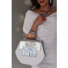 HA x MJ Glass Tee Bag - Jeges kék - SPECIAL EDITION