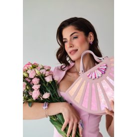 HA x MJ Glass Sun Bag - Púder roségold - SPECIAL EDITION