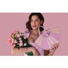 HA x MJ Glass Sun Bag - Púder roségold - SPECIAL EDITION