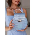 Lady HA Bag - Crocco Light Blue /LIMITED/