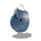 Lady HA Bag - Crocco Light Blue /LIMITED/
