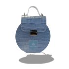 Lady HA Bag - Crocco Light Blue /LIMITED/