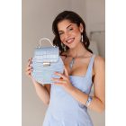 Lady HA Bag - Crocco Light Blue /LIMITED/