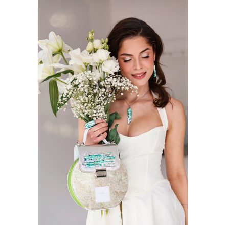 HA x MJ Glass Lady Bag - Pezsgő lime - SPECIAL EDITION