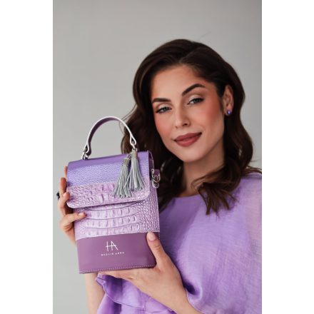 HA Festy Bag - Crocco lavender  /LIMITED/