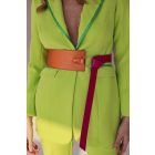 HA Csomós öv - Metál narancs pink