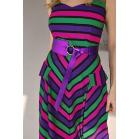 HA Csomós öv - Metál lila