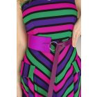 HA Csomós öv - Metál fukszia lila