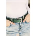 HA Basic öv - Metál zöld