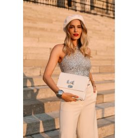 HA Pre Ridikül Chérie Bow - Iconic White