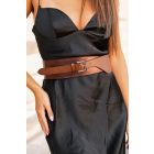 HA  Széles Öv - Metál barna