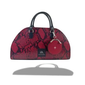 HA Pre Amalfi Bag - Snakeskin Red /LIMITED/