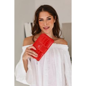 HA Pénztárca - Crocco Red