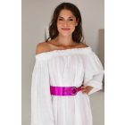 HA Paris Öv - Crocco Fuchsia Metallic /LIMITED/