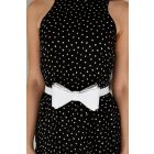 HA Bow Belt - Iconic White