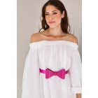 HA Bow Belt - Iconic Pink