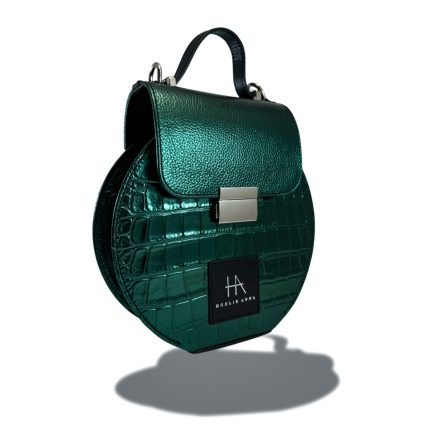 Lady HA Bag - Metál zöld kroko /LIMITED/