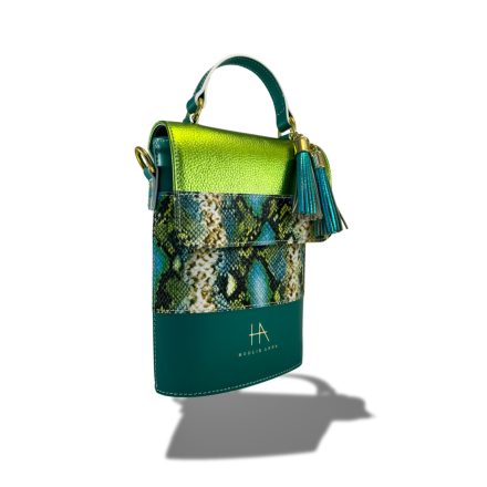 HA Festy Bag - Lime kígyó /LIMITED/