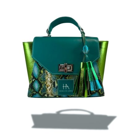 HA Pre Paris Bag - Lime kígyó /LIMITED/